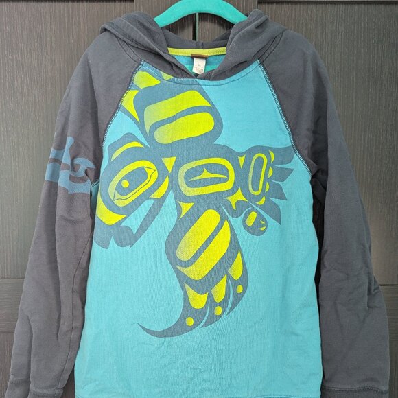 Lightweight Youth (sz 10) Hooded Sweatshirt (brand: Tea) - Picture 1 of 5